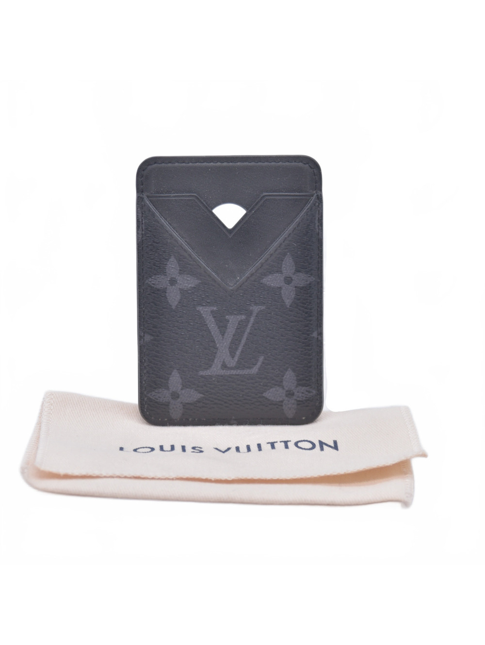 Louis Vuitton Monogram Eclipse Magsafe Card Holder NE2215